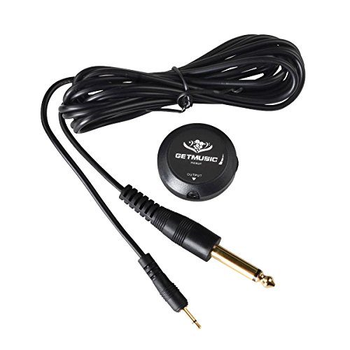 Saphue Transducer Acoustic Guitar Pickup Piezo Contact Microphone For Kalimba Acoustic Classical Violin Ukulele Mandolin Banjo Cello #TOP6