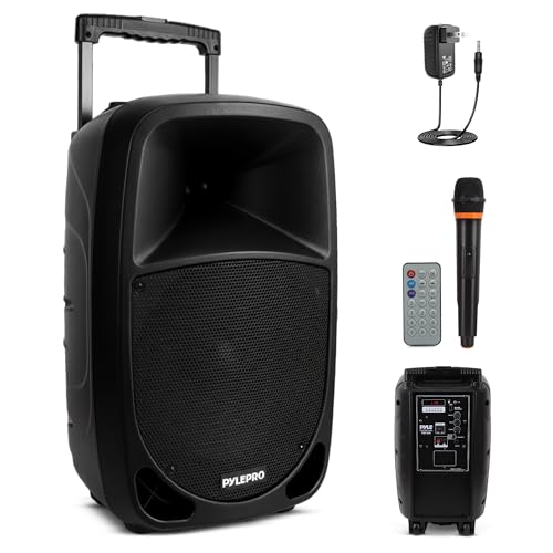Image of Pyle PSBT105A - 1000W Portable Bluetooth PA Speaker, 10