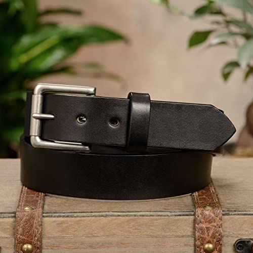 Bullhide Belts Mens Leather Belt for Work, Casual, Dress 1.50" Wide3