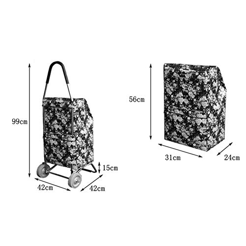 Carretilla plegable portátil multifunción 40 Kg miniatura 2