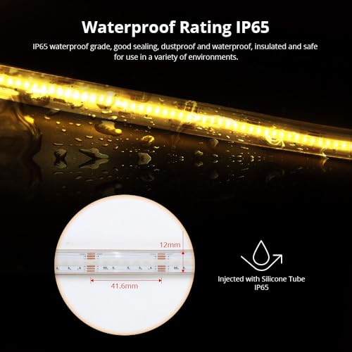 Tira LED inteligente BENEXMART COB WiFi RGB 10 m miniatura 5