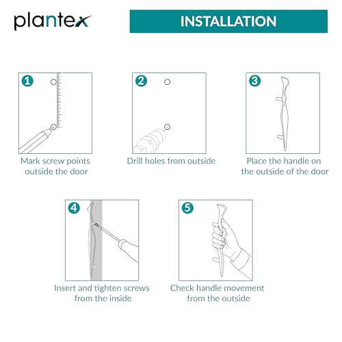 Image of Plantex Cabinet Handle /160mm Handle for Cabinet /Furniture /Door Pull-Push Handle for Home /Office - Pack of 1 (Satin)