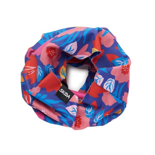 Skida Snow Tour Double-Sided Neck Gaiter - Soft Brushed Thermal Fabric | Lightweight & Versatile Winter Accessory