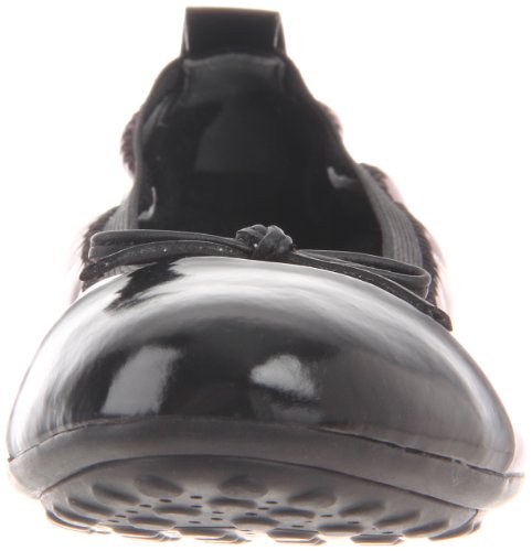 Image of Geox Cpiuma22 Ballerina Flat (Toddler /Little Kid /Big Kid),Black,39 M - 6 Yth
