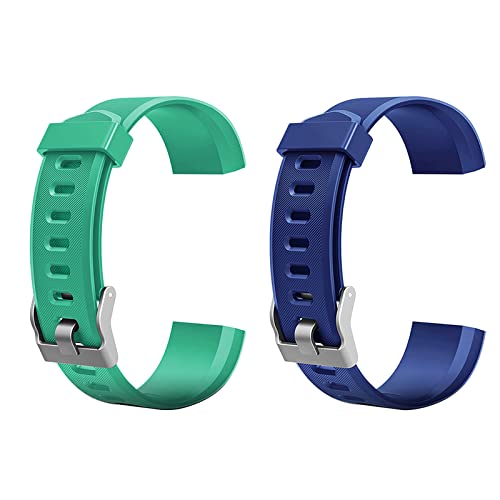 Junerain ID 115plus HR Ersatzarmbänder, buntes Ersatz-Armband für Id115...