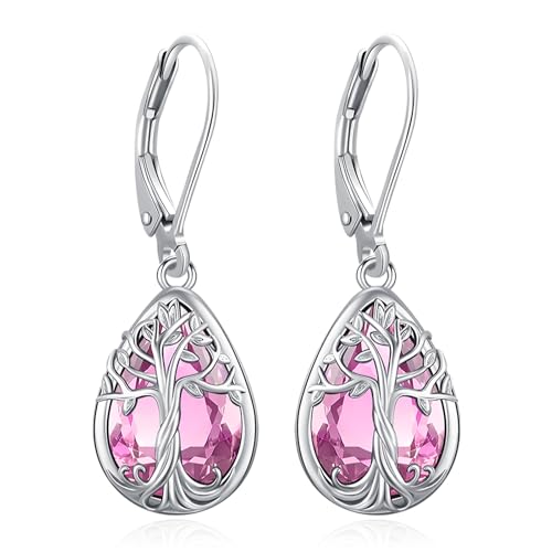 Bijoux pour femme en cristal et pierres fines de lune style filigrane