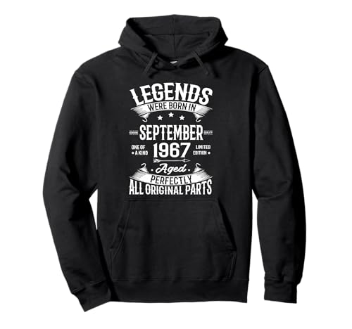 Legends Were Born in September 1967 59th Birthday 59 Yrs Old �p�[�J�[