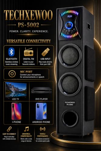 Add TechXewoo PS-5002 160W 2.2CH Home Theater System - Image 5