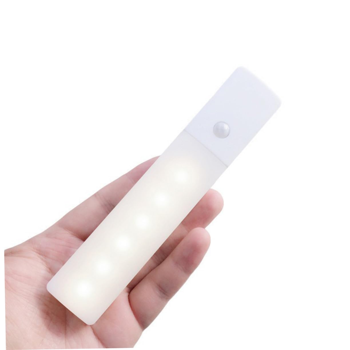 Lampka nocna LED do szafy, 2 sztuki, ładowana przez USB, z czujnikiem ruchu, do szafy, schodów.