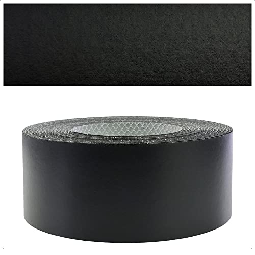 Mprofi MT® 5m Rôle-Bandes de Chant en Mélaminé-Bande Melaminee-Chants en Mélaminé-Chant Adhesif-Chant Thermocollant-Bande de Chant Thermocollant-Noir Lisse 45mm
