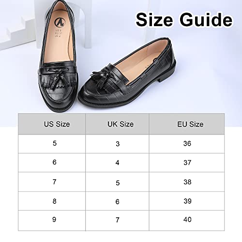 MIXIN Womens Loafers Flats Casual Shoes Slip On Loafers for Womens Comfortable Black Shoes for Ladies - Image 6
