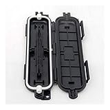 XAOBNIU Caja de Cable de acometida de Fibra óptica rotección de Calor Cuadro de Protección 10pcs FTTH Tubo retráctil de bandejas de Empalme de protección Impermeable Herramienta de FTTH