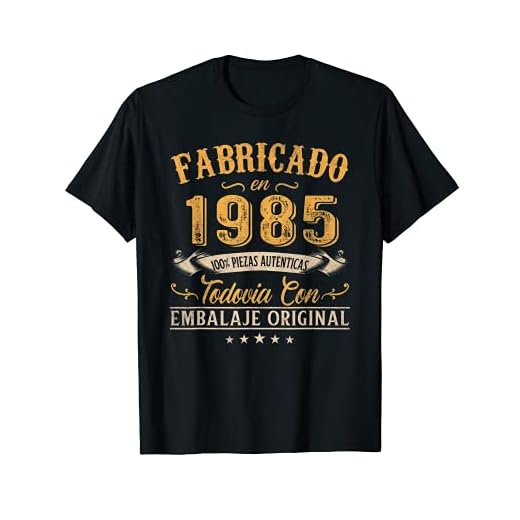 Fabricado En 1985 Regalo Para Hombre 36 Años Cumpleaños Camiseta