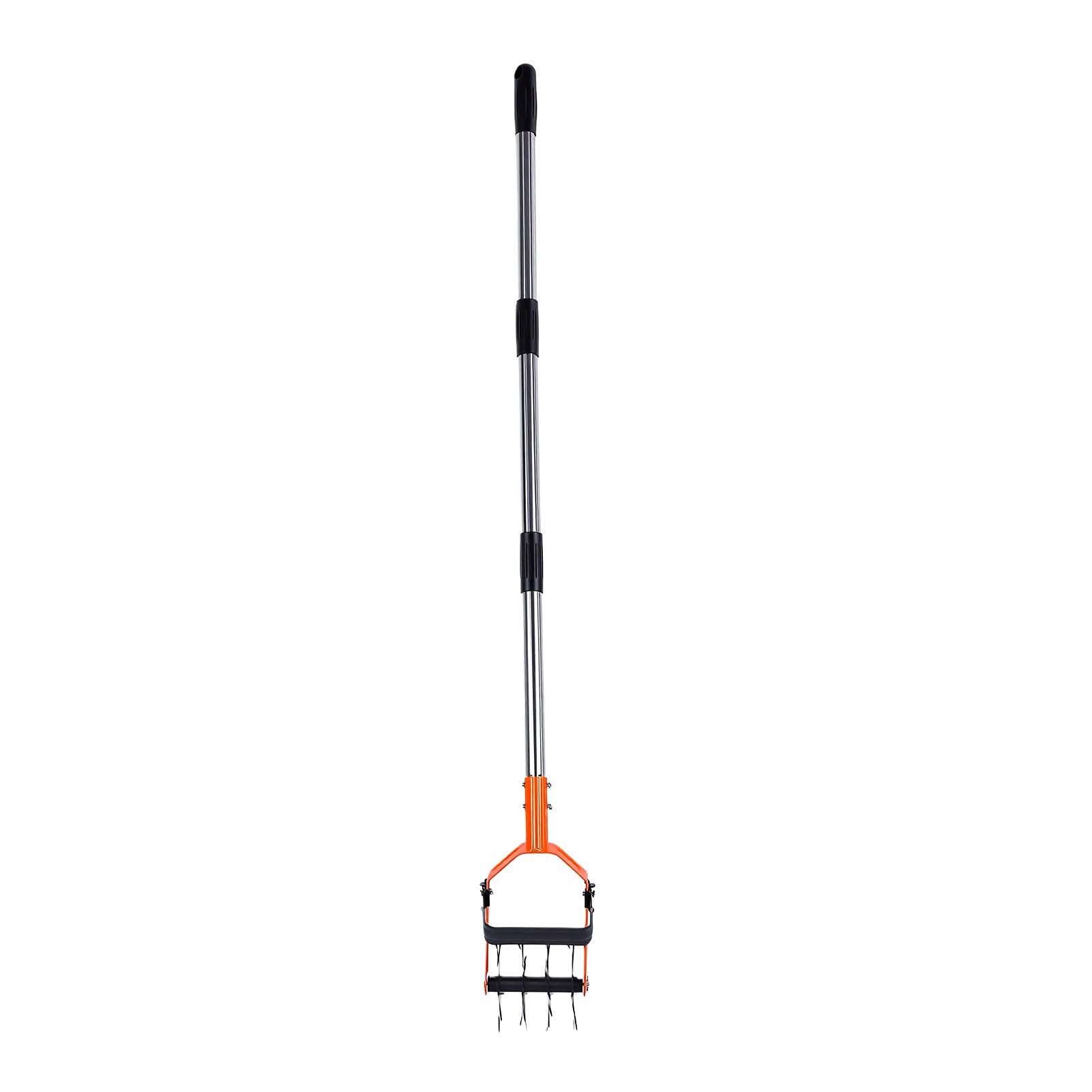 Fafeicy Rotoculteur de Jardin avec Manche Réglable 146 Cm, 4 Lames en