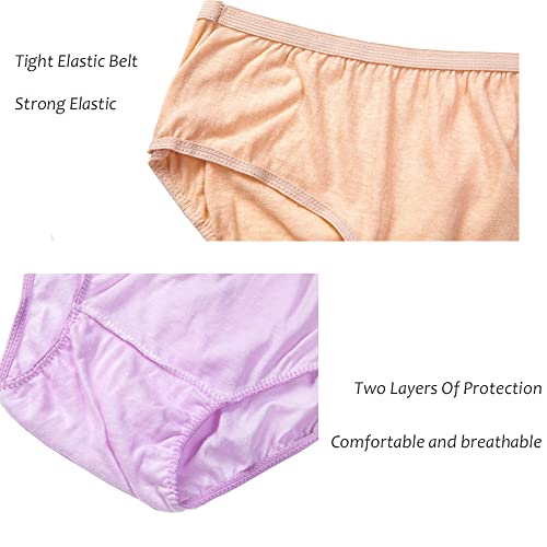 Women’s Disposable Underwear for Travel-Hospital Stays- 100% Cotton Panties (10pk)4