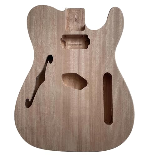 Unfinished Guitar Body Blank Mahogany Body For TL Electric Guitar HH HS SS Pickup Hole Position(HS)