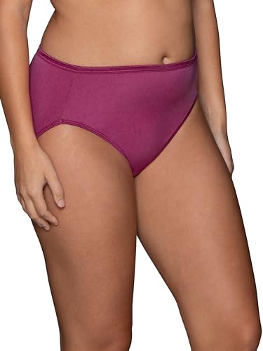 Image of Vanity Fair Women's Illumination Hi Cut Panties, Silky Stretch & Satin Trim