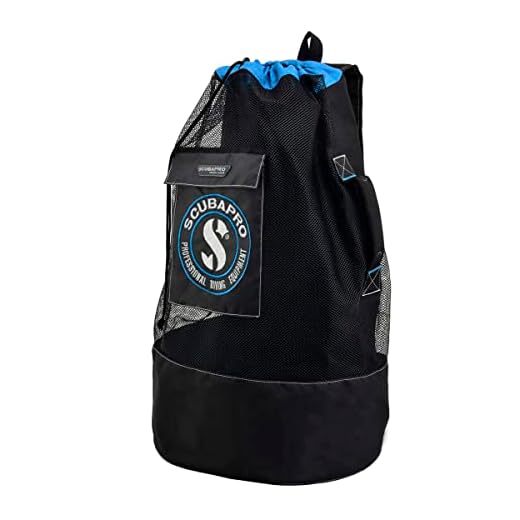 Scubapro Mesh Diving Gear Sack (Black)