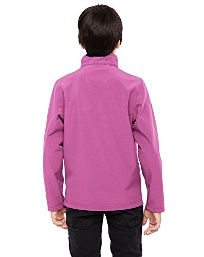 Team 365 TT80Y Youth Leader Soft Shell Jacket Sp Charity Pink Medium4