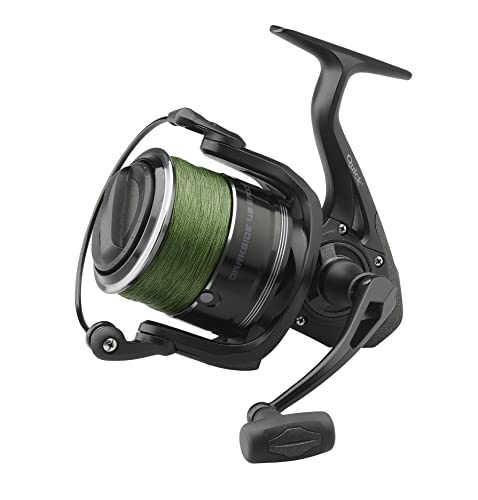 DAM Quick Darkside 4B Spod 7000S FD inkl. 200m Schnur Weitwurfrolle Karpfenrolle