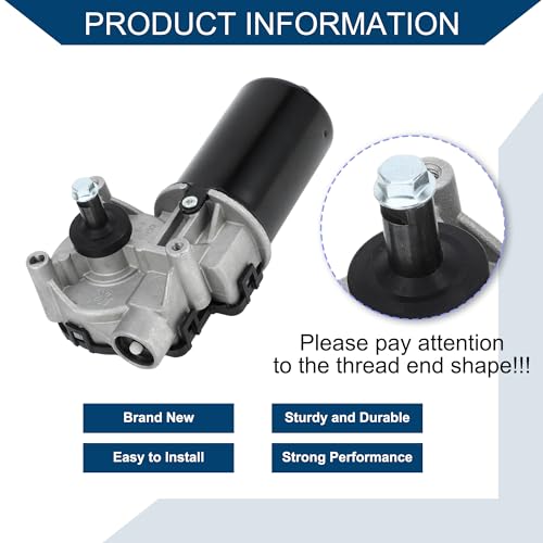 Image of No.852035 Windshield Wiper Motor for Ford for Mustang 1999-2004 / Front Wiper Motor / 5 Pin Replacement / 1Pcs