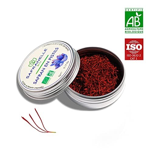 10g de safran bio en pistils millésime 2025 - catégorie I - direct producteur