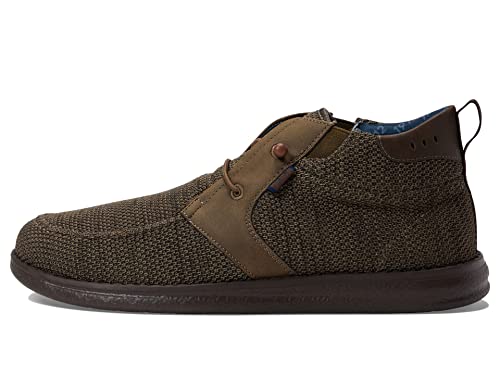 Image of Nunn Bush Mens Brewski Knit 2.0 Moccasin Toe Chukka Athletic Inspired Boot Ankle