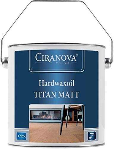 Ciranova Titan Hardwax Oil 10809 - Clear Matt 2.5Ltr