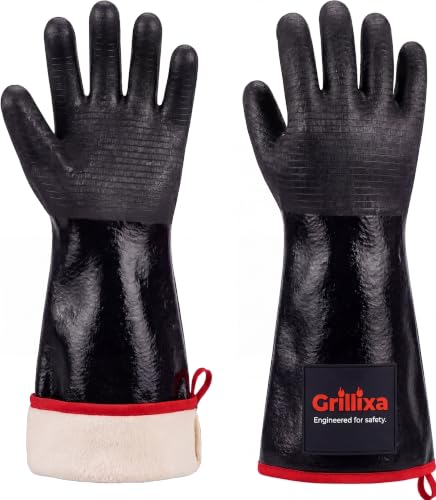 Grillixa 932F Extra-Thick Cotton Lined Gloves