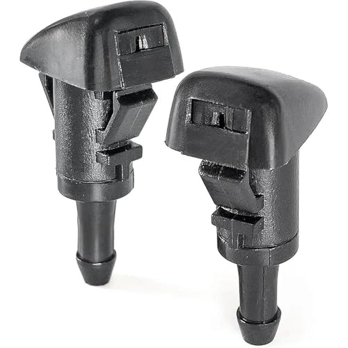 Image of Windscreen Washer Nozzles Compatible with Hyundai Tucson i20 i30 i40 ix35 Kona Santa Fe 2007-2023, Kia Sportage NIRO Soul Sorento – Screen wash Wiper Spray Jets 986302K100 986303J000, 2-Pack