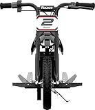Razor MX125 W/Decals Electric Lithium Kids Dirt Bike With Speeds Up To 8 mph, 100W Hub Motor For Ages 7+, Black - Image 5