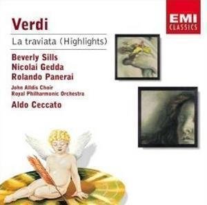La Traviata [Audio CD] Verdi; Sills; Gedda; Panerai and Ceccato
