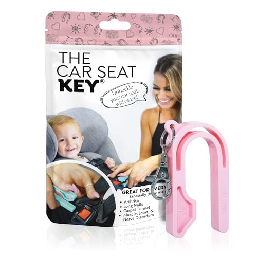 The Car Seat Key - Original Car Seat Key Chain Buckle Release Tool - Easy Unbuckle Opener Aid for...