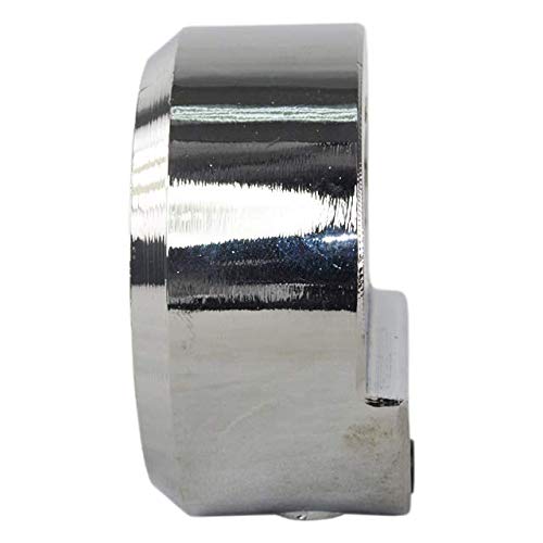 Image of Tuff Stuff #5200KA43 (Like American Lock A2000) 2-7 /8 inch Shackleless Steel Stepped Back Padlock Lock Hockey Puck Style Round (Re-Keyable)