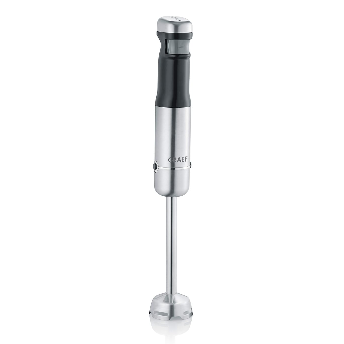 GRAEF. kabelloser Akku-Stabmixer HB82 | Anti-Spritz-Funktion | Lithium-Ionen Akku | BPA-frei