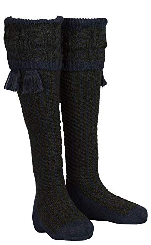 Walker & Hawkes – herrstrumpor med matchande prydnadsband – lämpliga för jakt