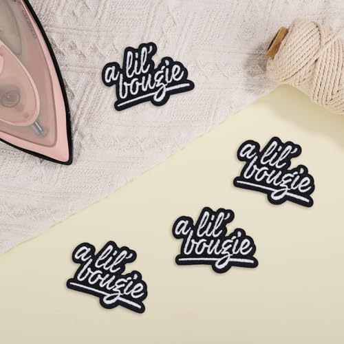 Xihircd 1019194 4 Pcs A Lil' Bougie Iron Patches thumb #4