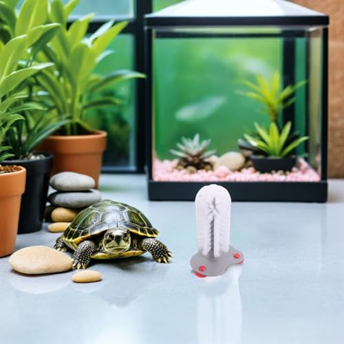 Cepillo para tortugas pequeñas con cerdas de ABS para acuarios accesorios de terrarios 7