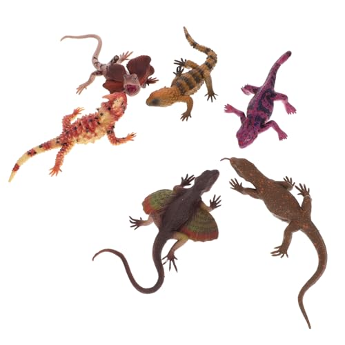 Figurines lézards réalistes jouets éducatifs reptiles simulation HANABASS