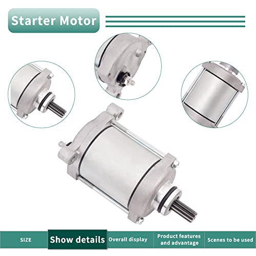 Motor de arranque Road Passion 21163-0064 compatible con ZX1000 ZX-10R ZX10R ZX-10RR ZX10RR Ninja KRT Edition ABS 2014-2021 miniatura 4
