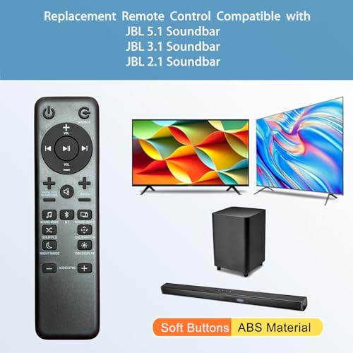 Télécommande de rechange compatible JBL barre de son bouton cassé