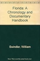 Chronology and Documentary Handbook of the State of Florida 0379161346 Book Cover