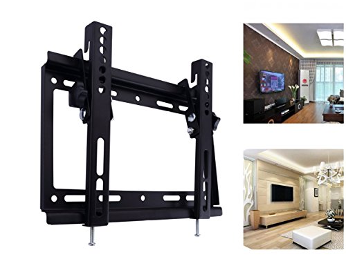Support mural TV super fort 25 kg en acier robuste pour écran plasma et LED 14-32 pouces