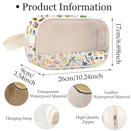 JNIAP Aruba Makeup Bag Aruba Trip Gifts Aruba Vocation Gifts Aruba Travel Bag Aruba Souvenir Aruba Toiletry Bag (Out Aruba cmb)2