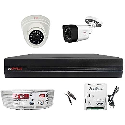 CPPLUS HD CCTV Camera Kit 1MP