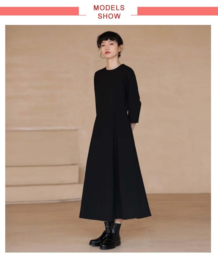 Amazon | [Kaolee] クラシカルワンピース ロング ワンピース 