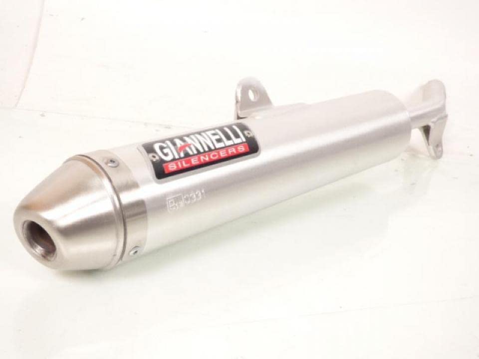 Tubo de escape Giannelli homologado para motos Yamaha DTX 125 modelos 2004 a 2007 2