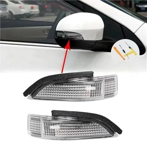 Luz señal giro lateral para Camry 2014-2017 intermitente de espejo retrovisor 2