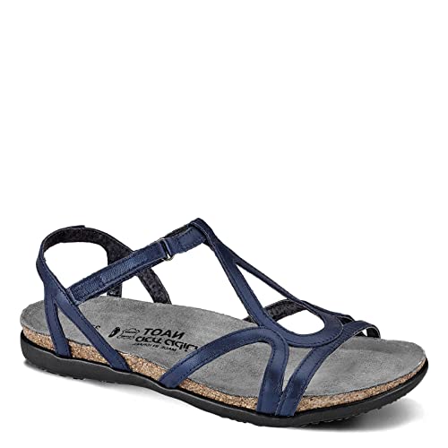 NAOT Women's Dorith Sandal Polar Sea Leather 9-9.5 N-M US