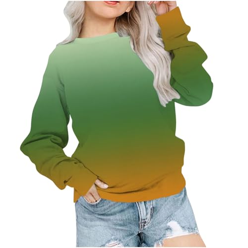 Kids Crewneck Sweatshirt Casual Long Sleeve Pullover Top Winter Warm Sweatshirts For Boys And Girls 1-12 Years